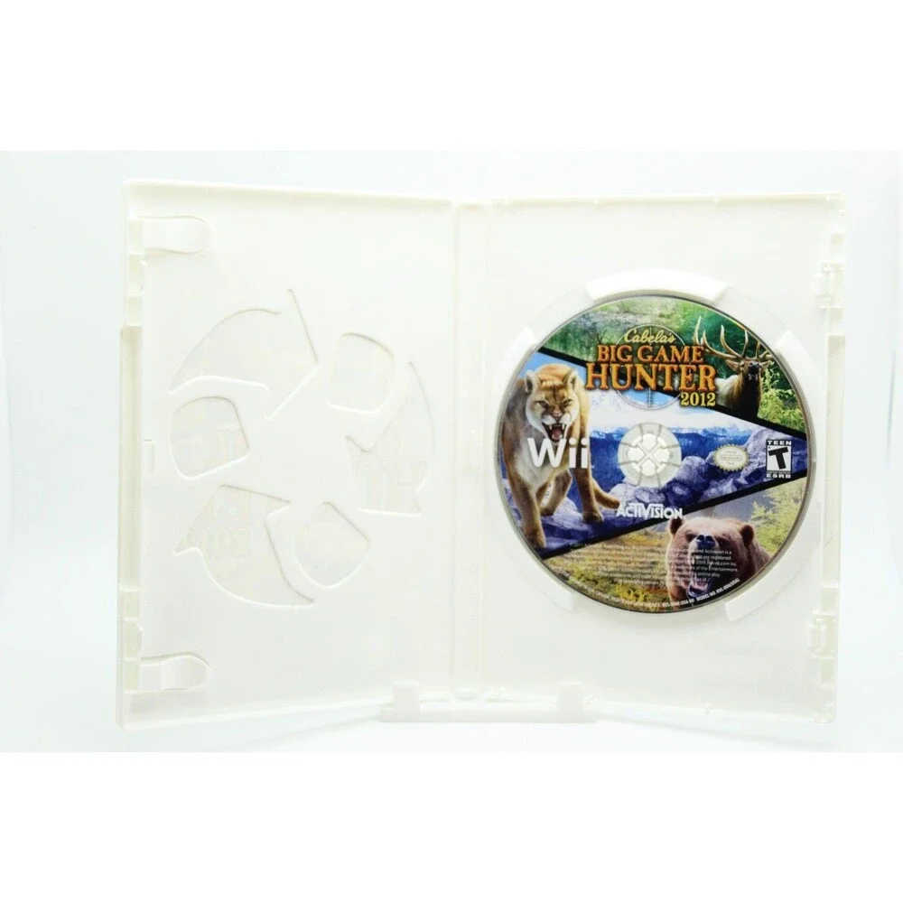 Cabela’s Big Game Hunter 2012 – Nintendo Wii (2011) – Case + Game – Tested Works